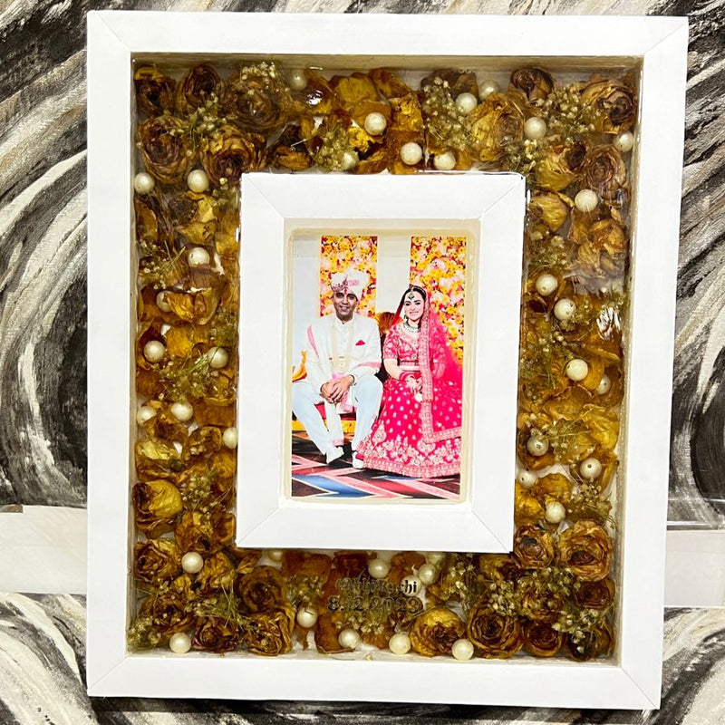 12 by 14 inch frame deep casting flowers preservation frame