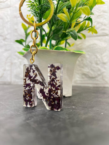 Resin Flower Preservation Keychains Resin Flower Preservation Keychains