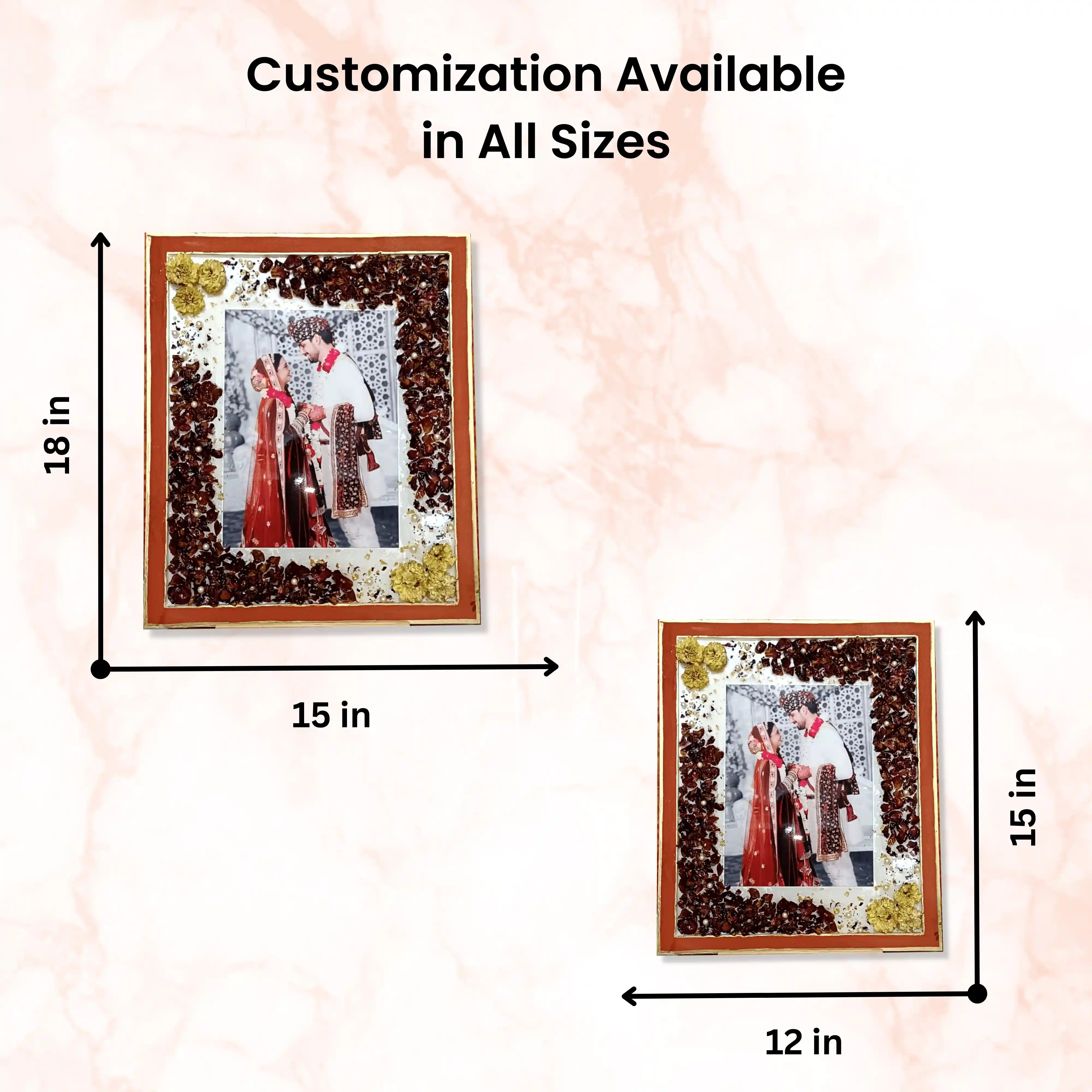 affordable-resin-photo-frame-3d-flower-varmala-preservation affordable-resin-photo-frame-3d-flower-varmala-preservation
