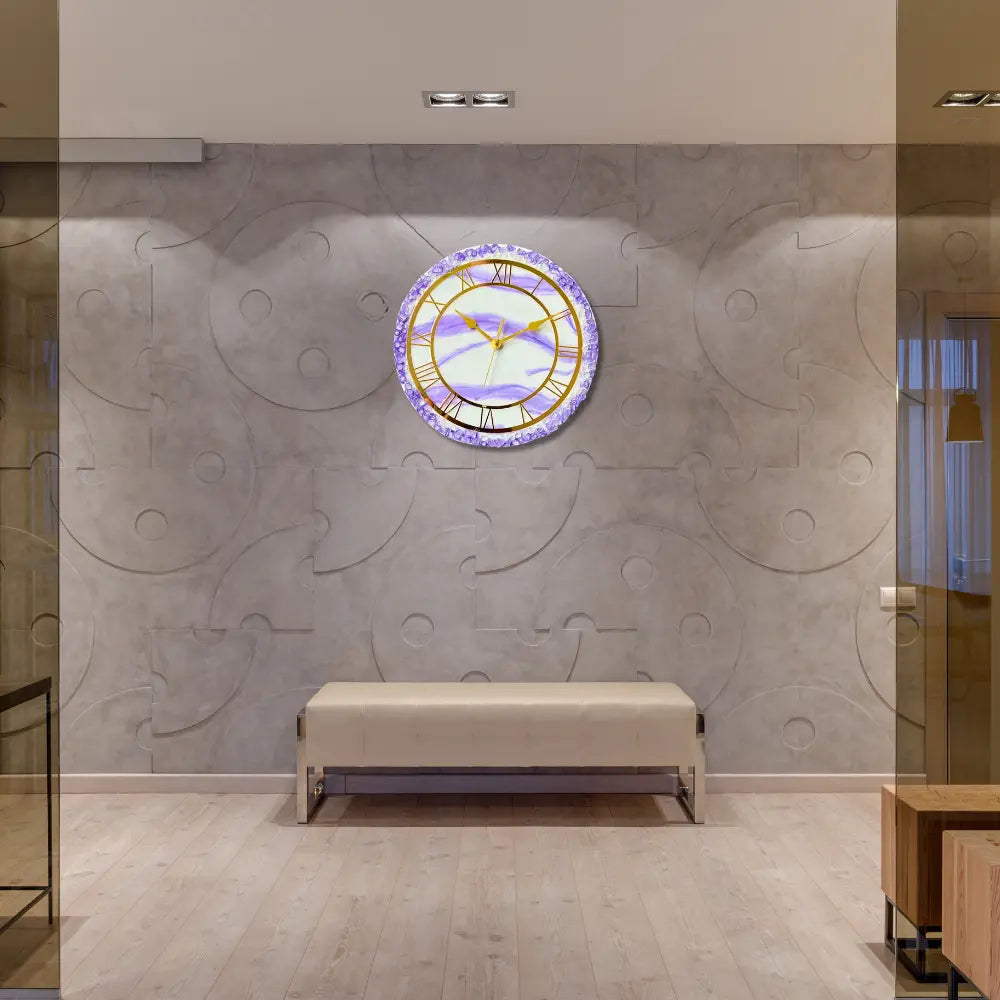 Beautiful Resin Wall Clock For Ding Area  Beautiful Resin Wall Clock For Ding Area
