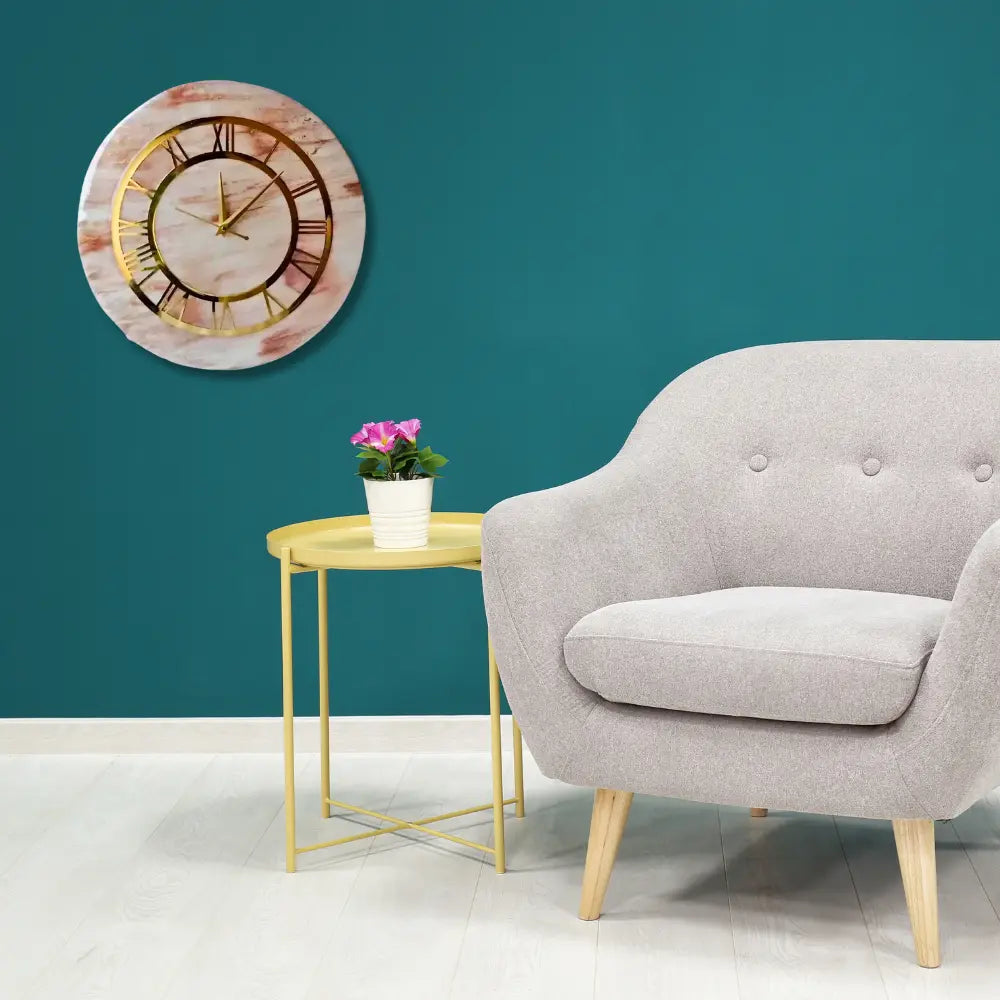 beautiful-wall-clock-for-girls-room