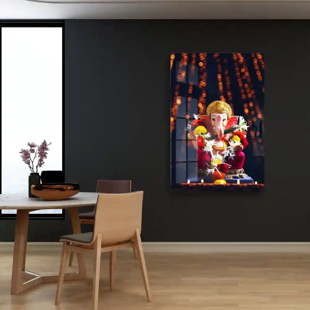 Buy Decorative Lord Ganesha Acrylic Wall Art