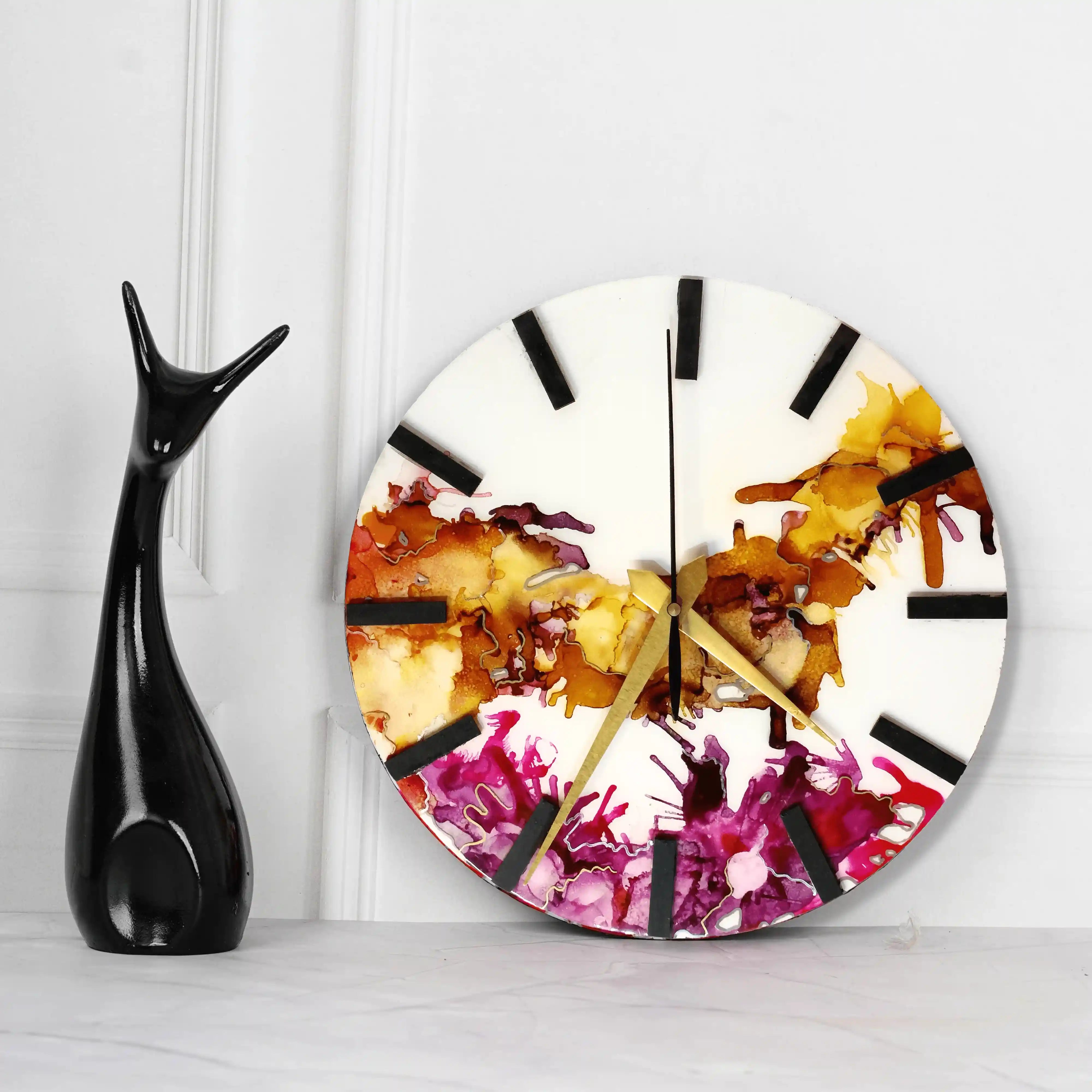handmade-resin-alcohol-ink-abstract-art-wall-clock-online-in-india handmade-resin-alcohol-ink-abstract-art-wall-clock-online-in-india