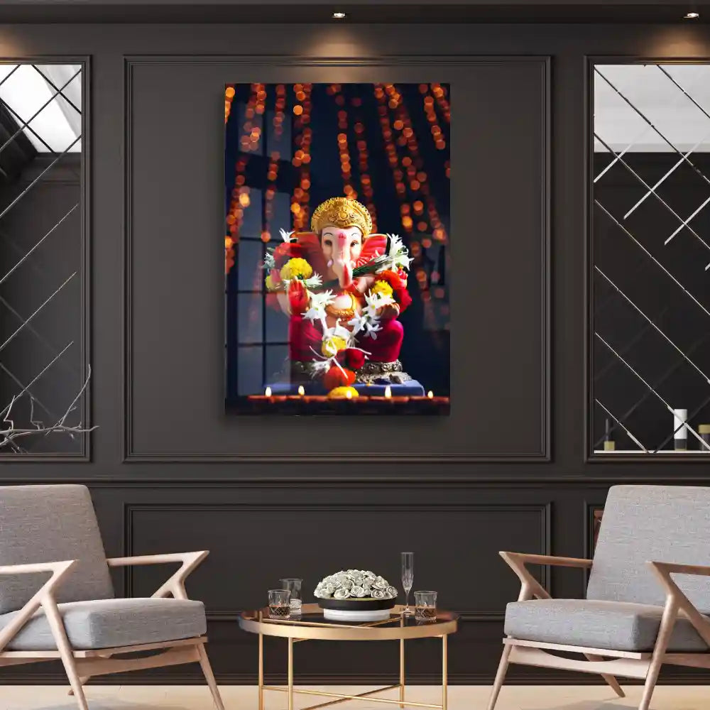 Personalised Decorative Lord Ganesha Wall Art