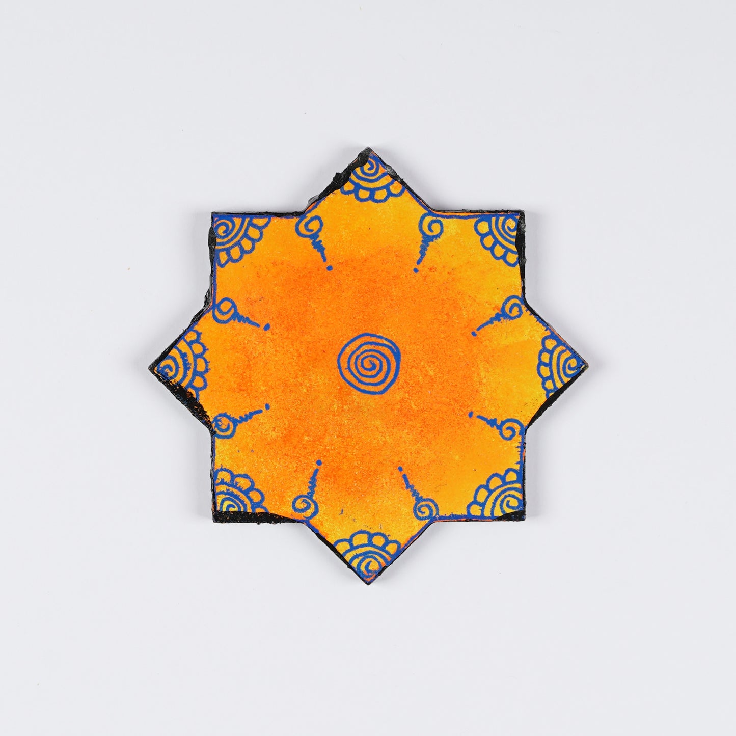 Hand - Painted Tea Coasters Set Of 6