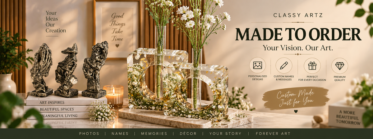 Made to Order Home Decor for Personal Spaces and Gifting