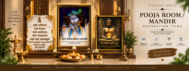 Pooja Room  Mandir Decoration Items