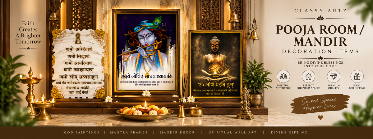 Pooja Room Decoration Items for a Meaningful Mandir