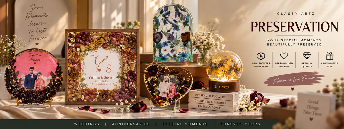 Memory Preservation in Resin for Meaningful Keepsakes