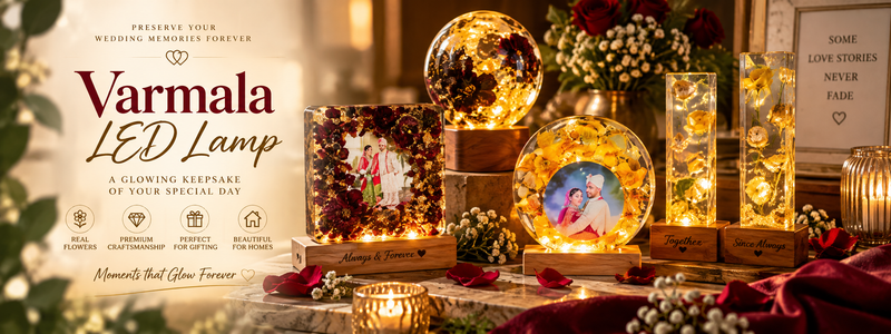 Varmala LED Lamps That Keep the Wedding Memory Lit