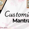 Mini Mantra Frame
