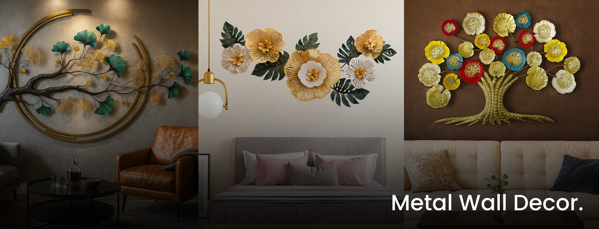 Metal Wall Art for Statement Walls and Modern Interiors