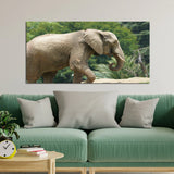 Elephant Jungle Safari Canvas Wall Painting