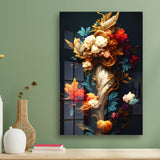 Retro Decorative Flower Acrylic Wall Art