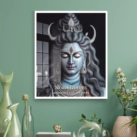 Lord Shiva Acrylic Wall Art