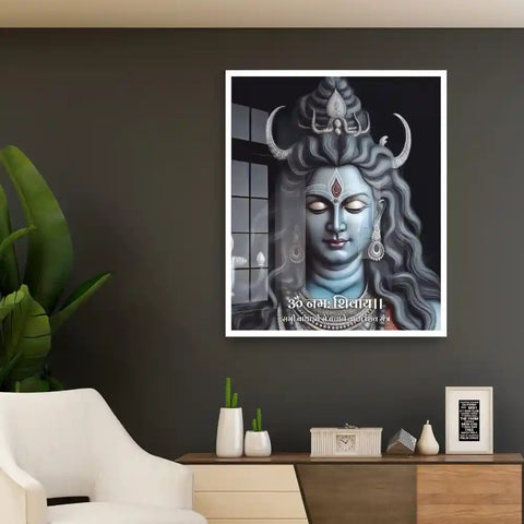 Lord Shiva Acrylic Wall Art