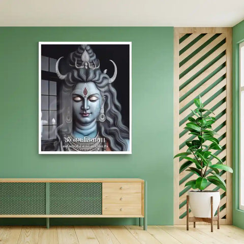 Lord Shiva Acrylic Wall Art