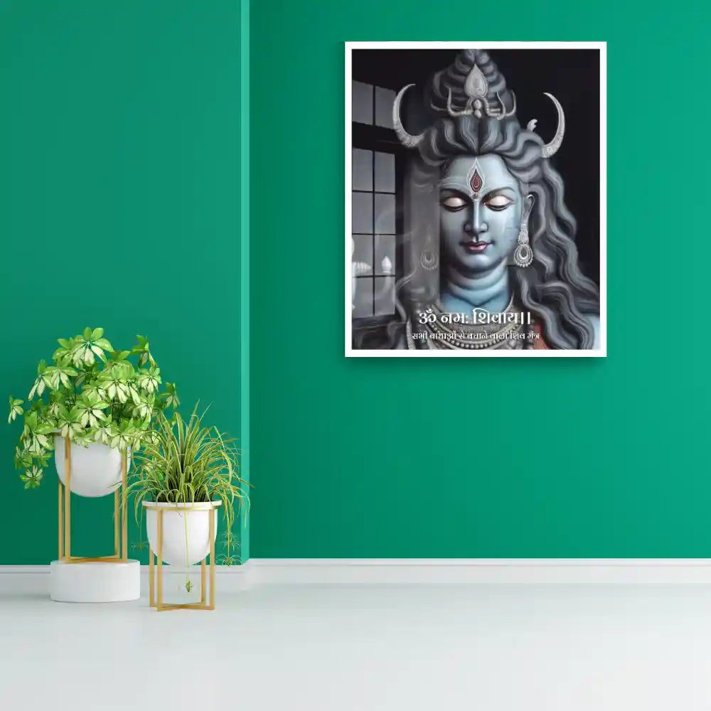 Lord Shiva Acrylic Wall Art