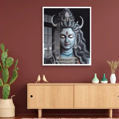 Lord Shiva Acrylic Wall Art