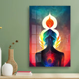 Spiritual Chakra Energy Acrylic Wall Art