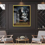 Lord Ganesh Mantra Acrylic Wall Photo Frame