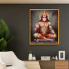 Lord Hanuman Om Hum Pavanandanaya Svaha Mantra Wall Art