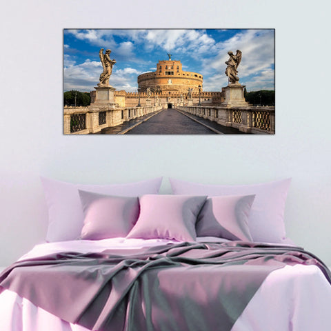 Castle Sant’Angelo Bridge Canvas Wall Art
