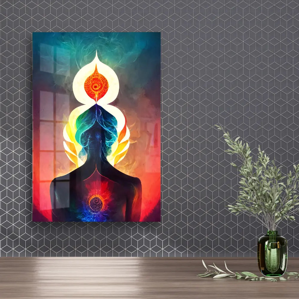 Spiritual Chakra Energy Acrylic Wall Art