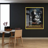 Lord Ganesh Mantra Acrylic Wall Photo Frame