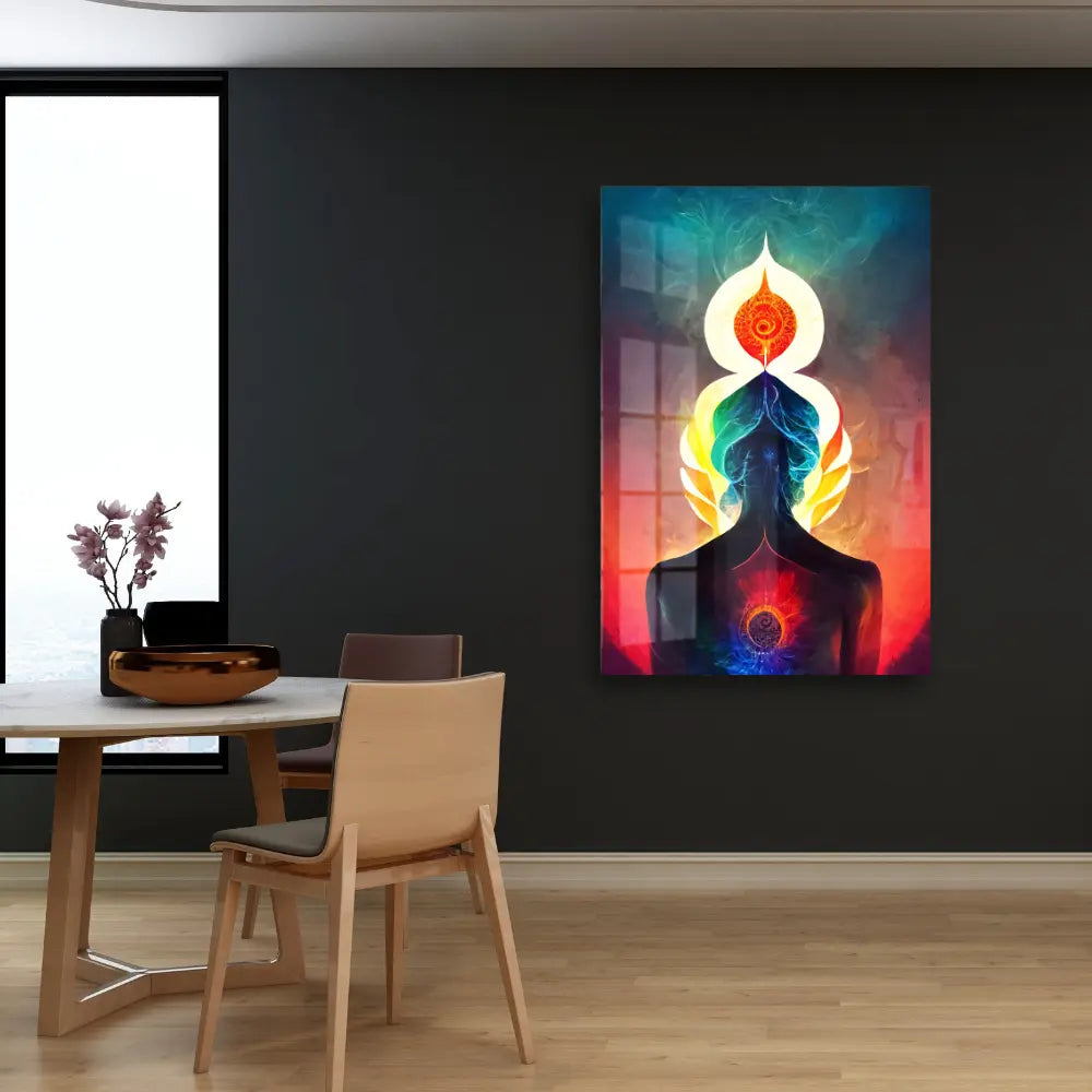 Spiritual Chakra Energy Acrylic Wall Art