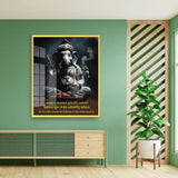 Lord Ganesh Mantra Acrylic Wall Photo Frame
