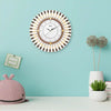 Antique Red 12x12 inch Wall Clock, Stylish Round Shape Handmade Clocks Vintage Wall Clock
