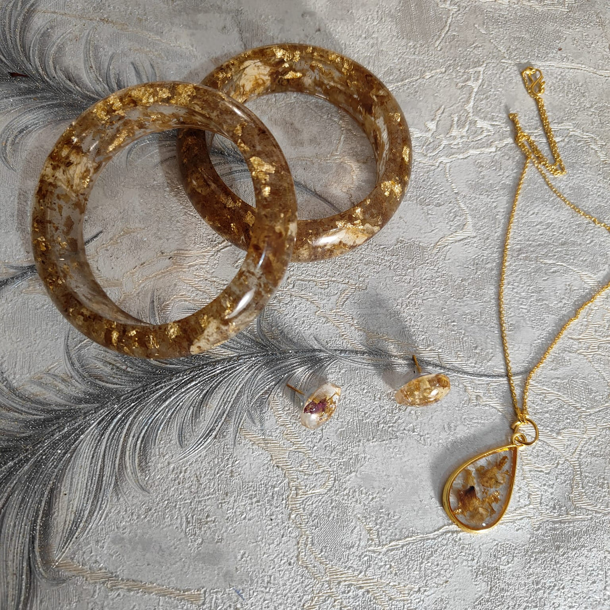 Bangles pendent set