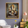 Lord Ganesh Gana Ganapatiye Namah Mantra Wall Art