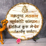 Affordable-vakratunda-mantra-frame-marble-texture-for-home-decor