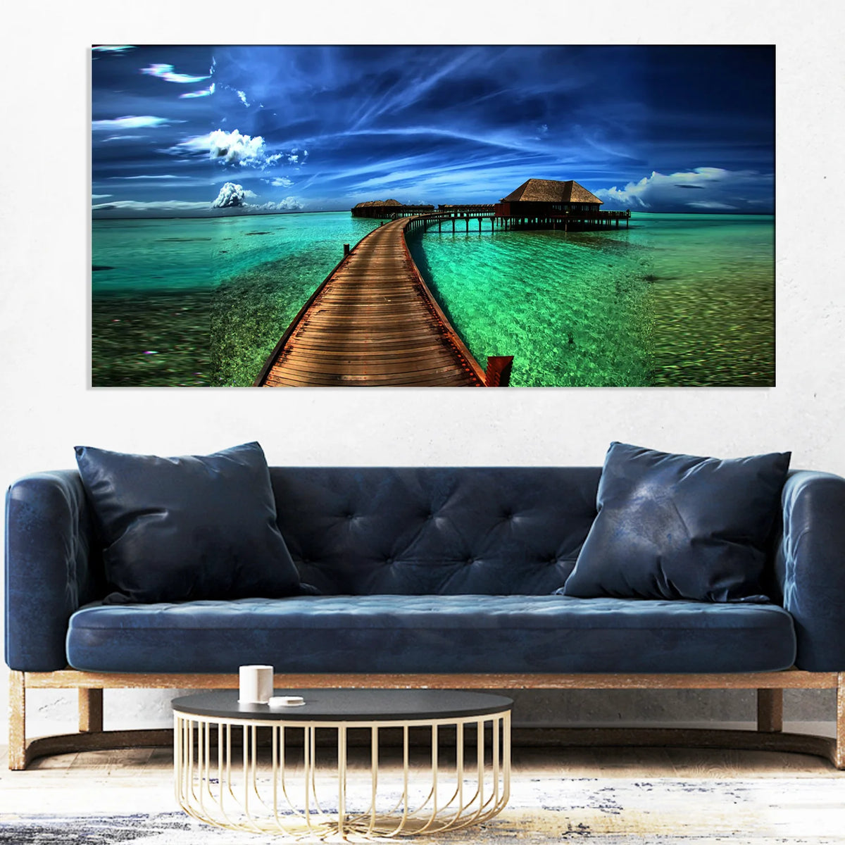 Tropical Paradise Canvas Wall Painting