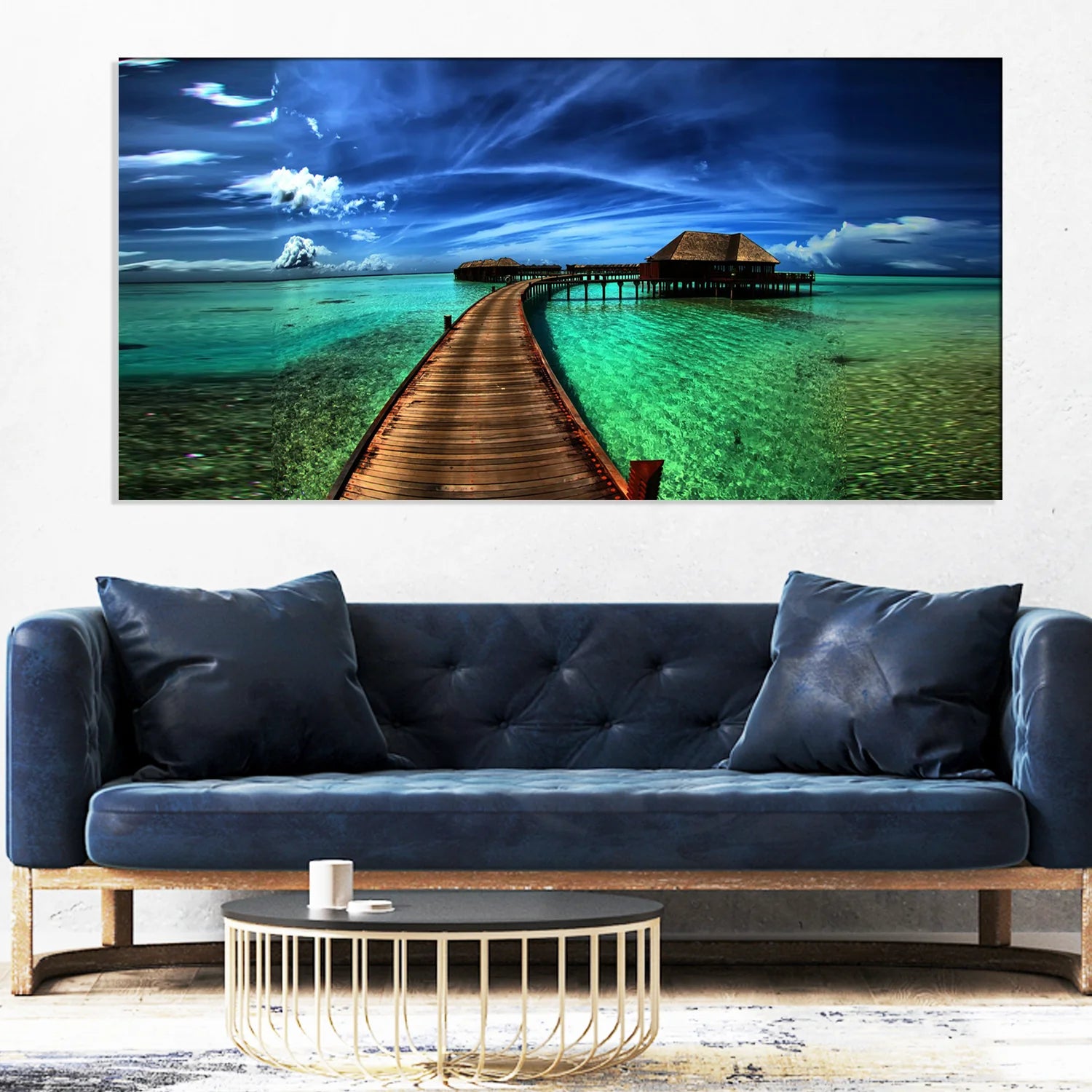 Tropical Paradise Canvas Wall Painting