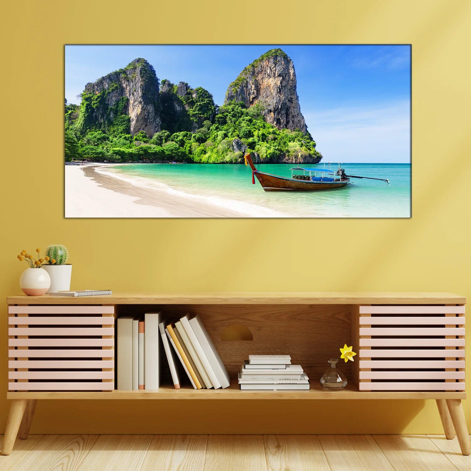 Railay beach Canvas Print Wall Painting