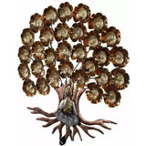 Premium Double Layer Leaves Buddha Wall Art with LED Light