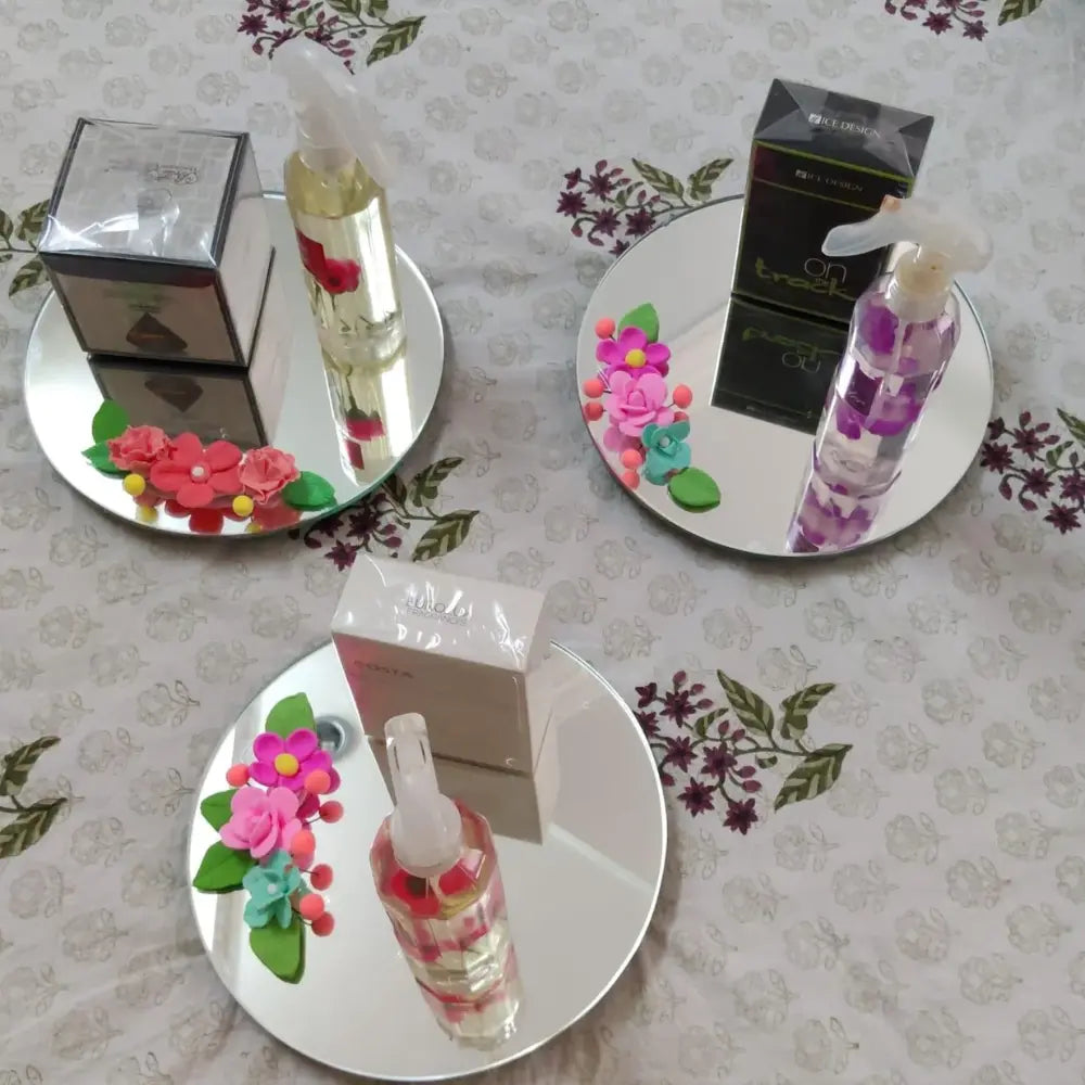 Buy Fabulous Mirror Platters For Gifting Decoration