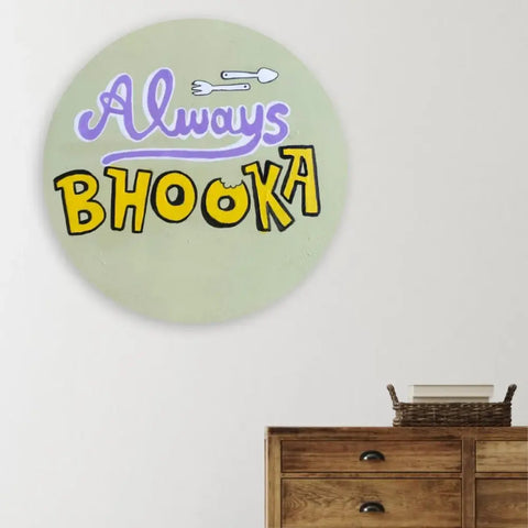Customised Wall Plates Set of 4 For Food Cafe