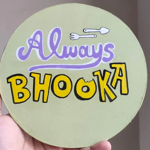 Customised Wall Plates Set of 4 For Food Cafe