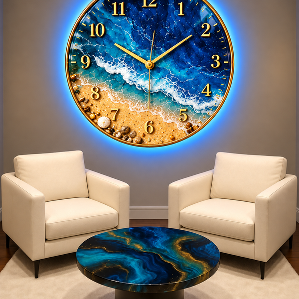 Resin Wall Clocks