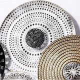 European Vintage Style Metal Wall Art (52x24 inches)