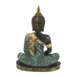 Green Buddha Resin Statue | Decorative Showpiece
