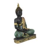 Green Buddha Resin Statue | Decorative Showpiece