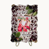 Wedding Varmala Preservation Resin Photo Frame (9×12 Inches)