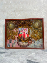 Varmala Preservation Resin Frame with Kaleera & Kalangi