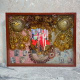 Varmala Preservation Resin Frame with Kaleera & Kalangi