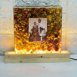 Preserved Wedding Flowers Frame with LED